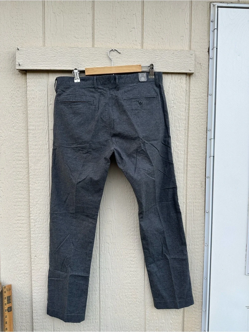 J. CREW 484 Men’s Size 33X30 Slim-Fit Twill Pant in Grey Style#BB979  🆕 NWT